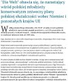 Nareszcie jakaś dobra wiadomość