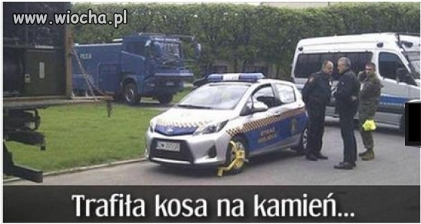 Trafiła kosa 