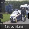 Trafiła kosa 