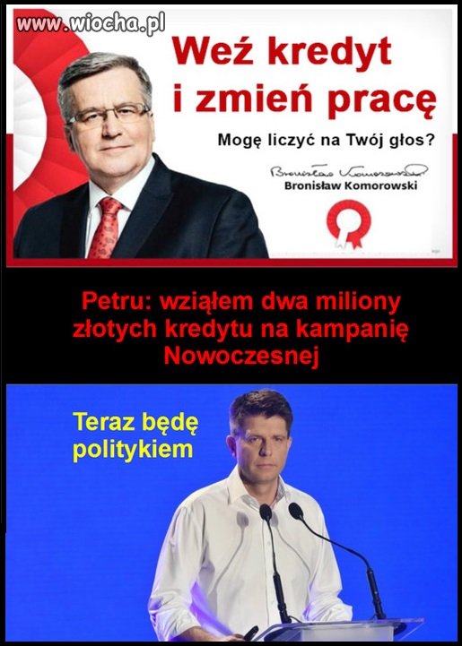 Wziął przykład z Bronka