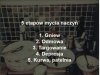 Mycie garów...
