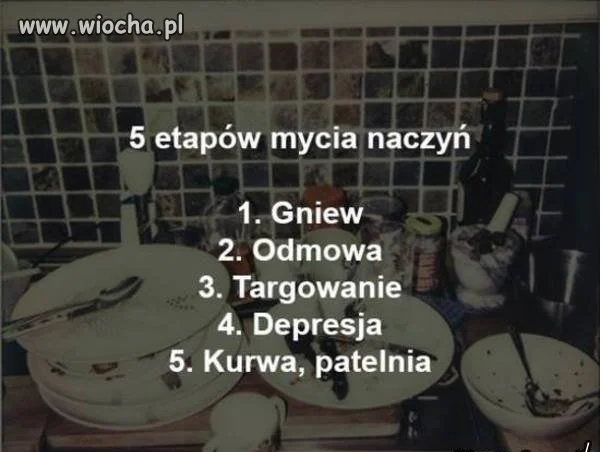 Mycie garów...