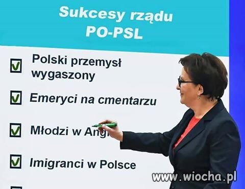 No cała paleta sukcesów 