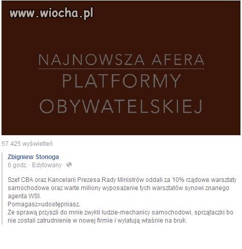 Oddali za 10% rządowe warsztaty warte miliony.
