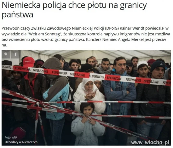 Ludzie swoje a Merkel swoje.