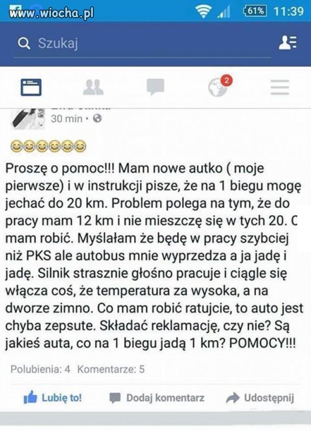 Opis poszedł szukać pomocy ..