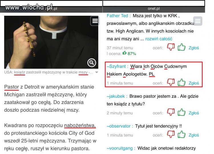 Onetowi dyletanci...