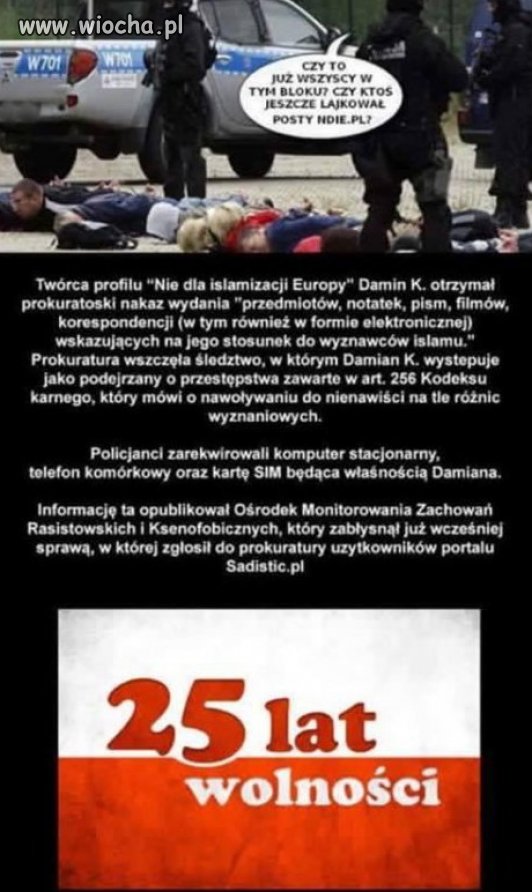 Polska - "kraj demokratyczny i wolny"