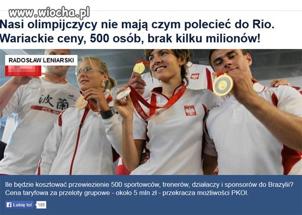 Za to 100 milionów na bezsensowne referendum