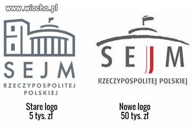 Nowy sejm, nowe logo.
