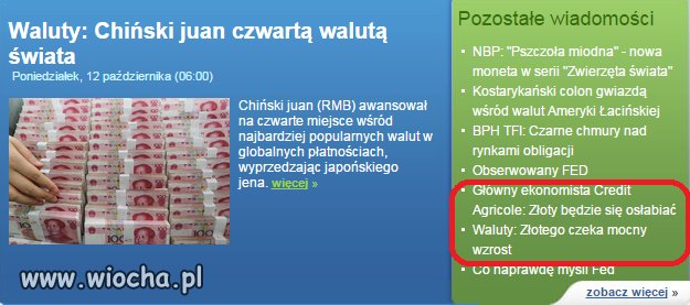 Nasza waluta jest nieprzewidywalna 