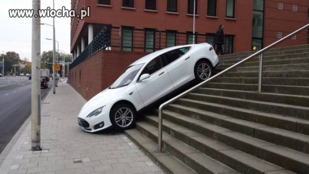 Parkowanie na schodach