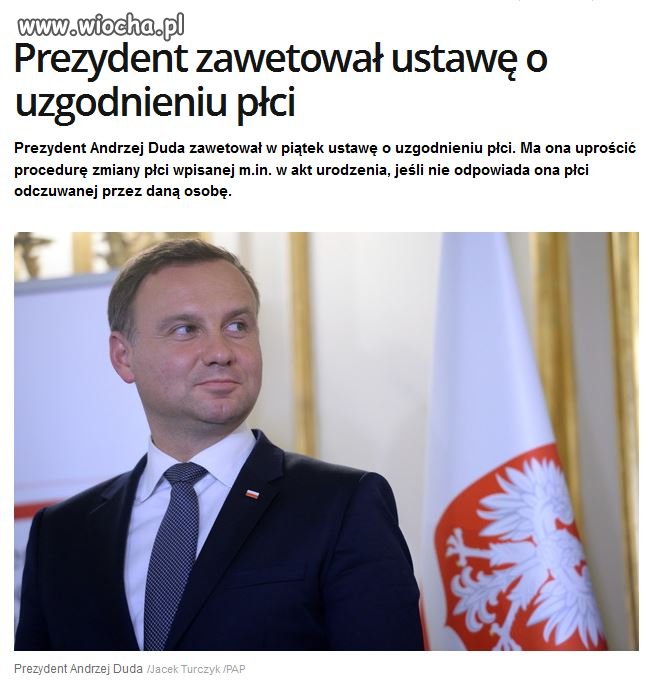 I tego się trzymajmy panie Andrzeju. 
