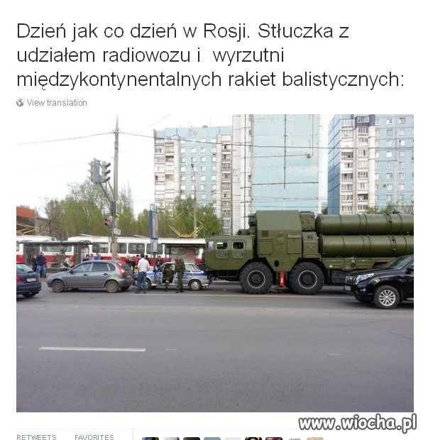 Dzień jak co dzień w Rosji