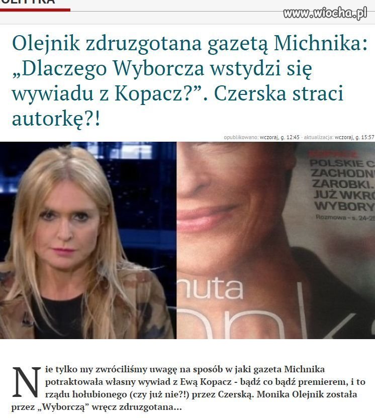 Nawet Michnik się zaczął wstydzić? Panika na pokładzie!