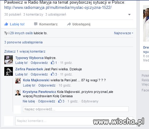 Troll kontra Pawłowicz.