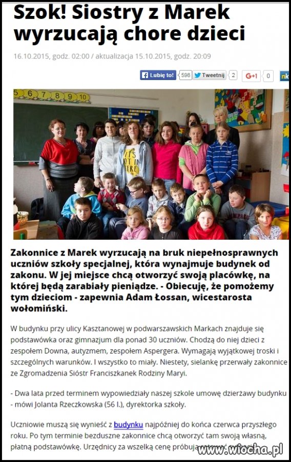 Ku.wa ważniejsza kasa dla tfu... siostrzyczek
