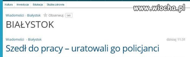 Z ostatniej chwili
