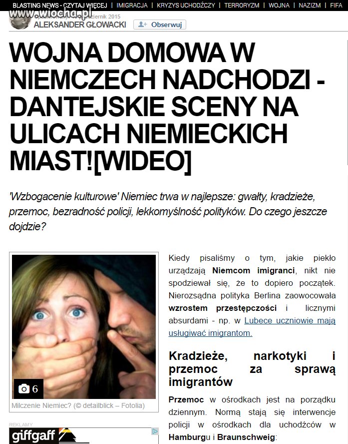 POLAKU !!! Choć raz bądź mądrzejszy przed szkodą.