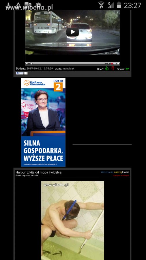 Wiocha na wiosze.
