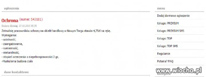 Praca nowy targ 
