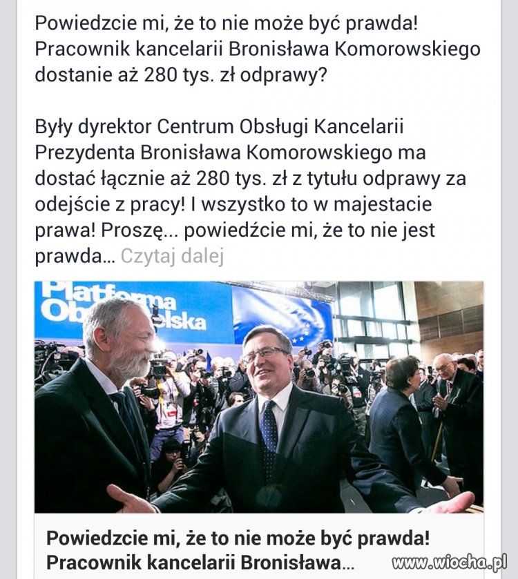 280 tys odprawy od bula.