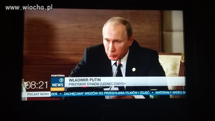 Putin - prezydent USA