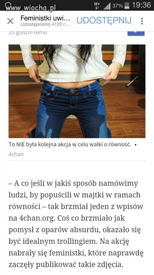 Posikałem się ze śmiechu