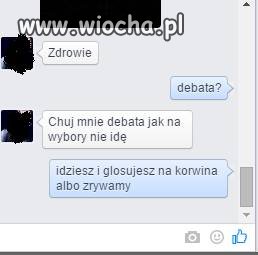 A ty powiesz że nie idziesz na wybory 