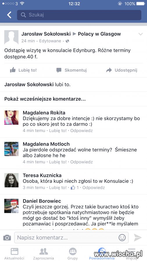 Sprzedawanie wolnych terminów w konsulacie