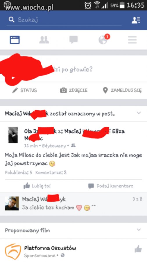 Miłość na fejsbuku