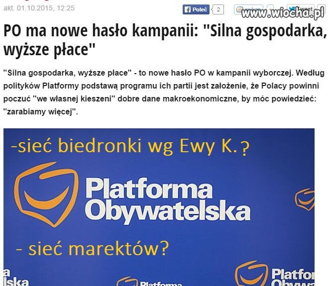 Silna sieć marketów? 