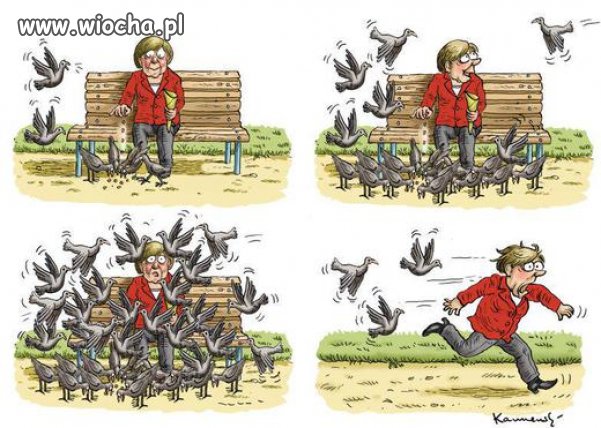 Merkel i emigranci