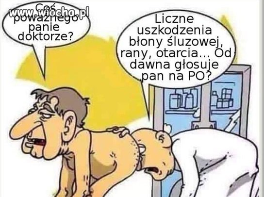 Wydymany do bólu.
