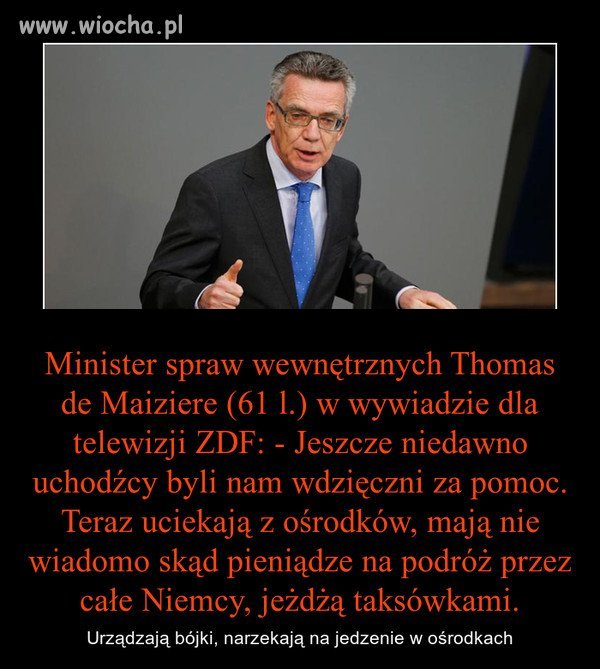 Wieje wiatr zmian i oby wywiał tych niby uchodźców