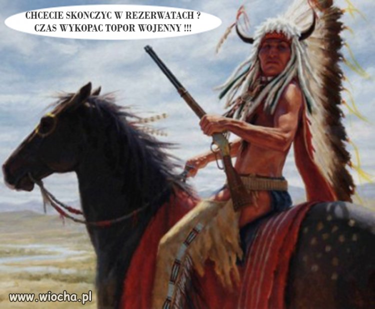 Indianie też przyjęli uchodźców.