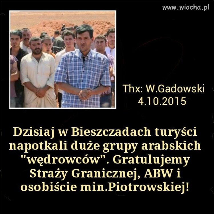 Jakim cudem araby przechodzą przez granicę