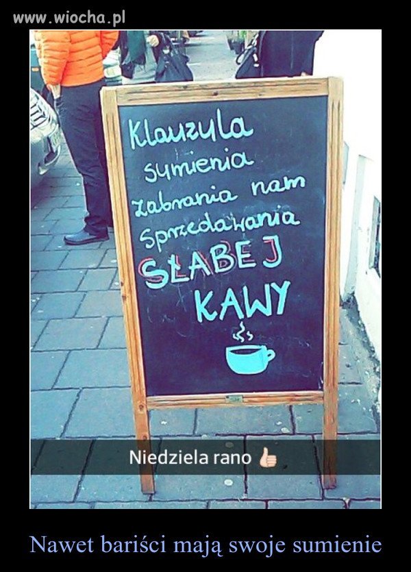 Bariści też mają sumienie