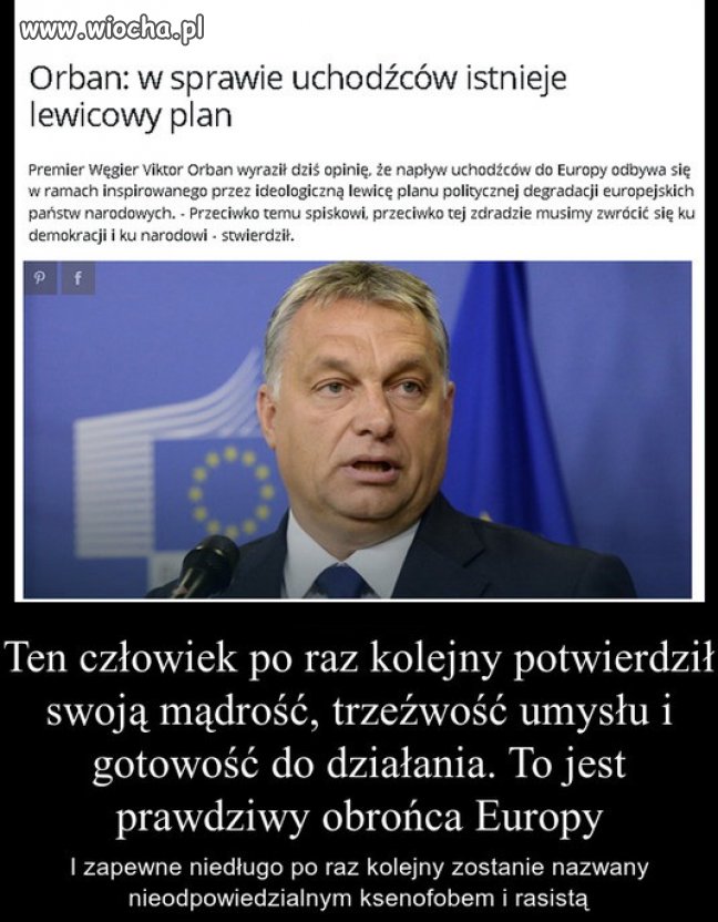 Jedyny prawdziwy Europejczyk