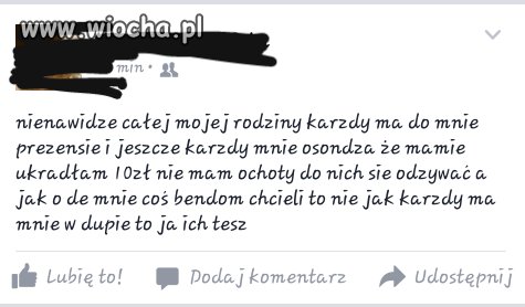 Problemy w domu facebook +13