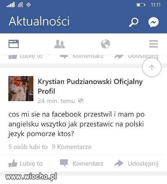 Pomóżmy Krystianowi!