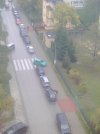 A tak parkuje pewna pani w Kielcach