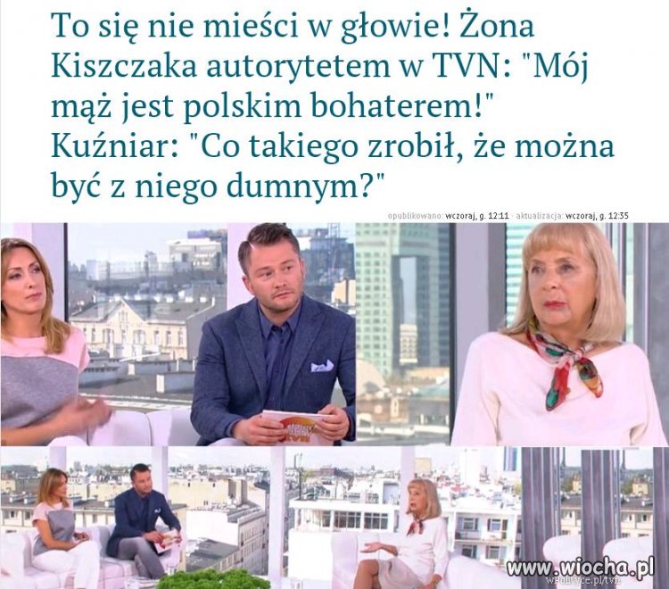 Kiszczak polskim bohaterem ...