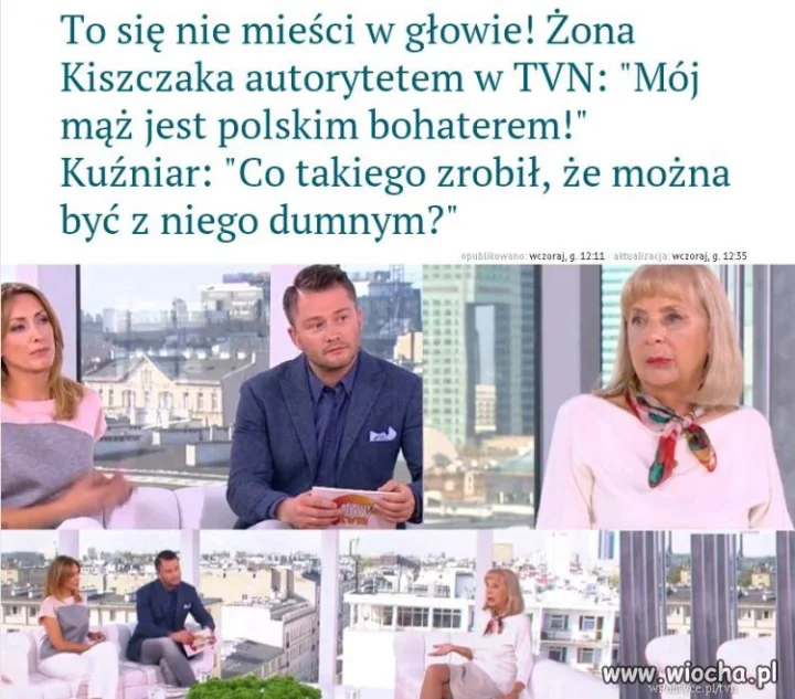 Kiszczak polskim bohaterem ...