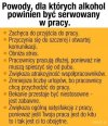 Oto dlaczego alkohol powinien być podawany w pracy 