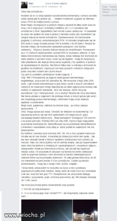 Relacja Polaka z obozu dla uchodźców