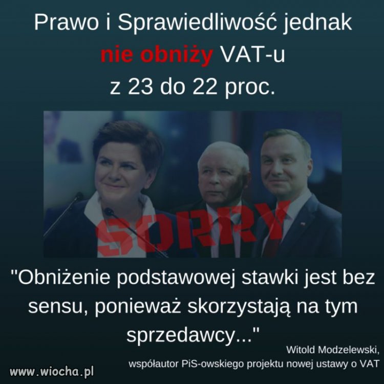Pewnie też nie obniżą wieku emerytalnego