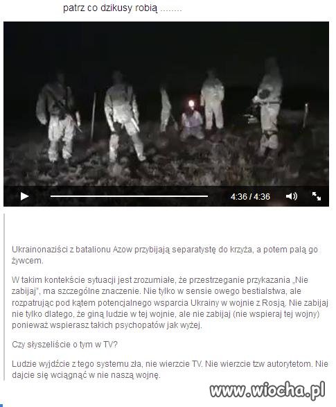 Patrzcie co robią te dzikusy.