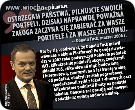 Pamiętamy tą przestrogę. I przyszedł większy 