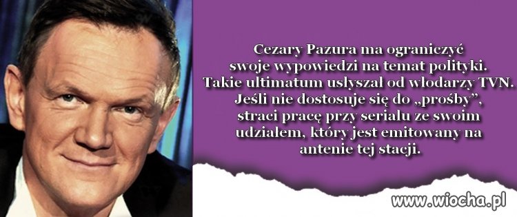 Ciekawe czy takie samo "ultimatum" 